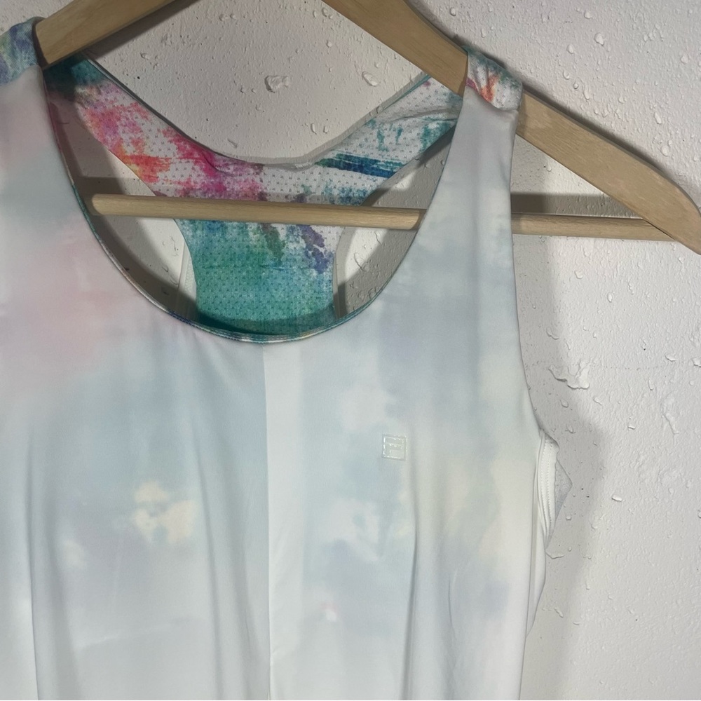 FILA racerback tank with sports bra